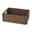 ラタン調ボックス　３６１２　ブラウン