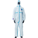 デュポン(TM)　タイベック(R)　ソフトウェア3型　ワンピース保護服　M