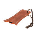 キャプテンスタッグ　シェラカップ　レザーハンドルカバー　ブラウン　ＵＨ－１９