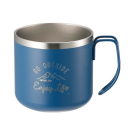 キャプテンスタッグ　モンテ　ダブルステンレスマグカップ３５０　ブルー