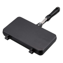 キャプテンスタッグ　キャストアルミ ダブルサンドトースター　ウェーブ　ＵＧ－３０８１