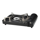 キャプテンスタッグ　ポータブルカセットコンロ　ブラック