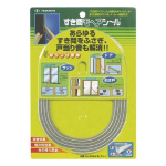槌屋　すき間モヘヤシール　グレー　６ｍｍ×４ｍｍ×２ｍ