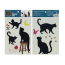 Ａ５サイズのウォールステッカー　猫　ＷＤＳ２２　2枚入