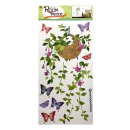 ウォールステッカー　蝶　グリーン　ＰＬＫ１４４