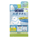 くるっと冷感タオル　ミント＆ペアーの香り　５個入
