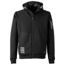 アイズフロンティア　＃８８１０　ハイブリットストレッチ裏ボアパーカー　ブラック　３Ｌ