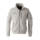 アイズフロンティア　＃９４１０　ライトウェイトフライト防寒ジャケット　シルバーグレー　３Ｌ