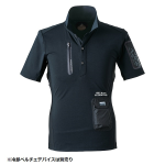 アイズフロンティア　#１２５ 冷却ペルチェ専用半袖ポロシャツ　ブラック　３Ｌ