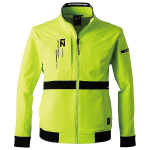 アイズフロンティア　＃3360　ネオフューチャーA.D.ストレッチワークジャケット　スクリームイエロー　Ｍ