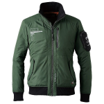 アイズフロンティア　＃9410　ライトウェイトフライト防寒ジャケット　ティールグリーン　ＬＬ