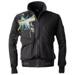 アイズフロンティア　＃5110S　ヘビージャージストレッチワークジャケット　プレシャスブラック　Ｍ