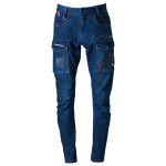 アイズフロンティア　＃7712　3Dストレッチラインストーンデニムカーゴパンツ　カモフラＩ.Ｄ.　９６