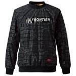 アイズフロンティア　＃9021　ウインドブロックストレッチピステ　ブラックキャラクター　Ｌ