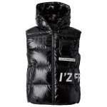 アイズフロンティア　＃9876　ダウンベスト　ブラック　Ｌ