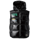 アイズフロンティア　＃9876　ダウンベスト　ビジーブラック　Ｌ