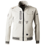 アイズフロンティア　＃５９１８　ヘビージャージーワークジャケット　シルキーベージュ　Ｍ