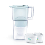 ブリタ　ポット型　浄水器　リクエリ　パウダーブルー　マクストラプロカートリッジ　２個入