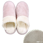 ラビット フェイクファー チャールス　ピンク　Ｍ
