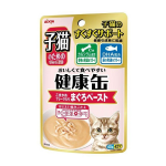 健康缶　パウチ　子ねこ用　こまかめフレーク入り まぐろペースト　４０ｇ