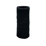 綿タオルのリストバンド（ロング）　ブラック　ＦＴ－２６３