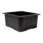 テトラ　じょうろでキレイ　メダカ鉢　４０×４０　黒