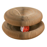 わにゃにゃ　ドーナツ型　つめとぎ