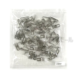 省力Ｖ.Ｖ.R片　サドル　ＳＳ－６８　ステンレス　１００個入