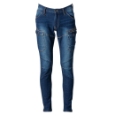 アイズフロンティア　２ＷＡＹストレッチ３Ｄ　カーゴパンツ　８２　インディゴブルー　＃７６３２