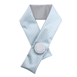 Ｉｃｙ 氷嚢マフラー　Ｍ　ストライプブルー