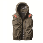 バートル　ＡＣ２０６４　エアークラフト ベスト　アーミカーキ　Ｍ