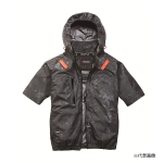 バートル AC2096HB AC半袖ブルゾン ストームブラック L