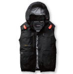 バートル　ＡＣ２１０４　ＡＣベスト　ブラック　Ｍ