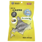 Ｋ＆Ｄ　エゾ鹿肉　かぼちゃチップス　グリーントライプ入り　３０ｇ
