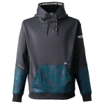 アイズフロンティア　＃8916　P.D.ストレッチスウェットアクティブパーカー　チャコールグレー　ＬＬ