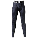 アイズフロンティア　＃9072　バックピーチ・ストレッチコンプレッションタイツ　ブラックキャラクター　３Ｌ