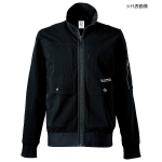 アイズフロンティア　＃3210　コットンナイロンストレッチ　ワークジャケット　ブラック　Ｍ