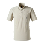 アイズフロンティア　＃１１０　給水速乾 ストレッチマイクロピケ 半袖ポロシャツ　デザートベージュＭ