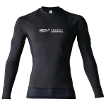 アイズフロンティア　＃２２０　接触冷感コンプレッション　クルーネックシャツ　ブラック　ＸＬ