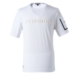 アイズフロンティア　＃００６　接触冷感 ダブルフェイスCVC 半袖クルーネックシャツ　ホワイト　Ｍ