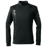 アイズフロンティア 9103 裏起毛ストレッチ 長袖モックネック ブラック L