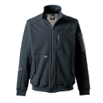アイズフロンティア　＃８８５０　断寒保温 A.D.ストレッチワークジャケット　チャコールグレー　Ｌ