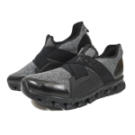 ケイゾック　ＫＺＳ-１１０　クロスベルト 軽量通気シューズ　ブラック　２８.０ｃｍ