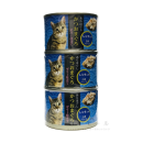 あらほぐし　かつおまぐろ　ゼリー仕立て　しらす入り　白身ベース　缶　１６０ｇ×３個パック