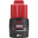 milwaukee(ミルウォーキー) M12 2.0AHバッテリー