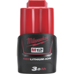 milwaukee(ミルウォーキー) M12 3.0AHバッテリー