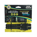 ロックストラップ　ＣＭ ストレッチストラップ　１２ｍｍ　ブラック リフレクティブ 　２本セット