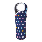 トーン　ボトルカバー　ネイビードット