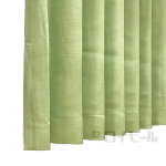 防炎カーテン　ハンブル　グリーン　幅１００×丈１３５ｃｍ　２枚入