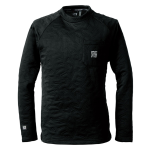 アイズフロンティア　９９８１　３Dエアロジャガードストレッチ　長袖クルーネックシャツ　ブラック　Ｍ